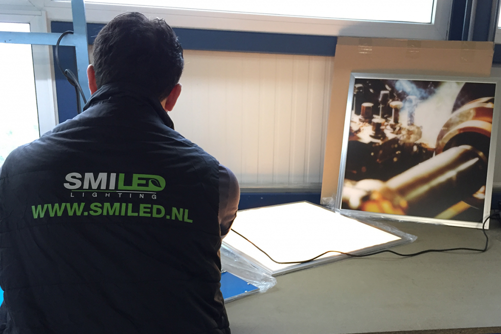 Led-Fotopanelen maken SmiLED Lighting