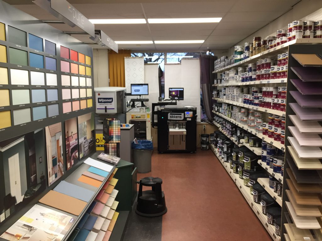 Verfmengruimte Decokay Winschoten SmiLED Lighting