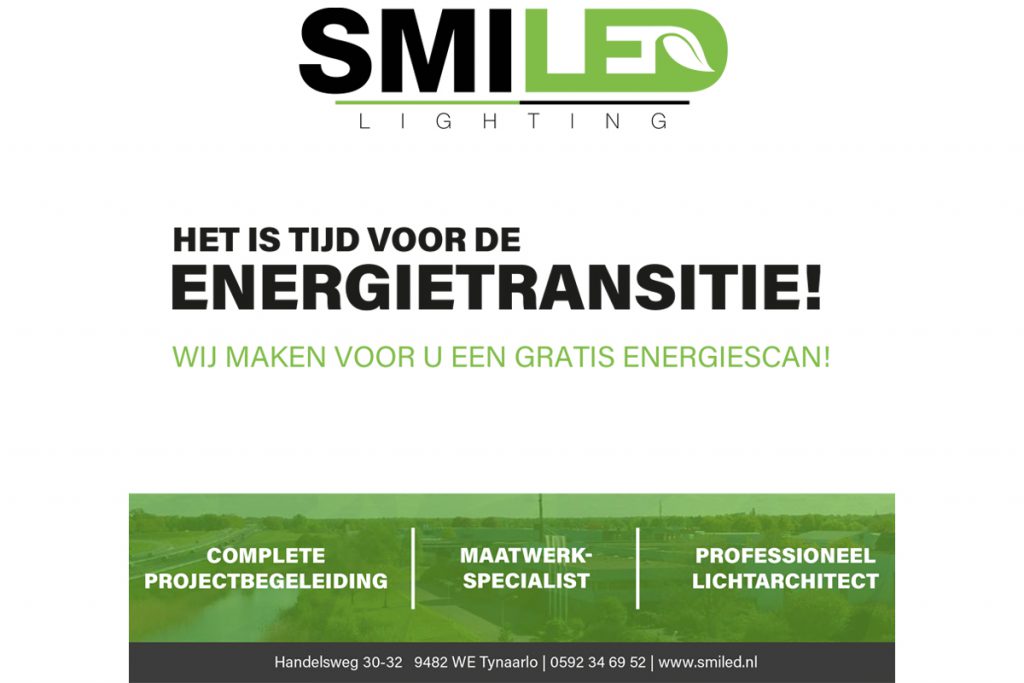 Energietransitie SmiLED Lighting BV ledverlichting